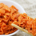 Высушенные воздушные морковные хлопья 5*5 мм вегетарианская еда